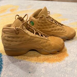Air Jordan 13 Retro Wheat Sneakers Shoes Size Youth 7, Fit women's 8-8.5 NO BOX